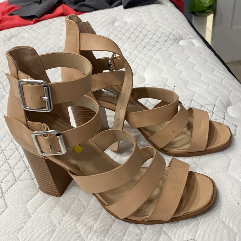 Nude Strappy Sandals